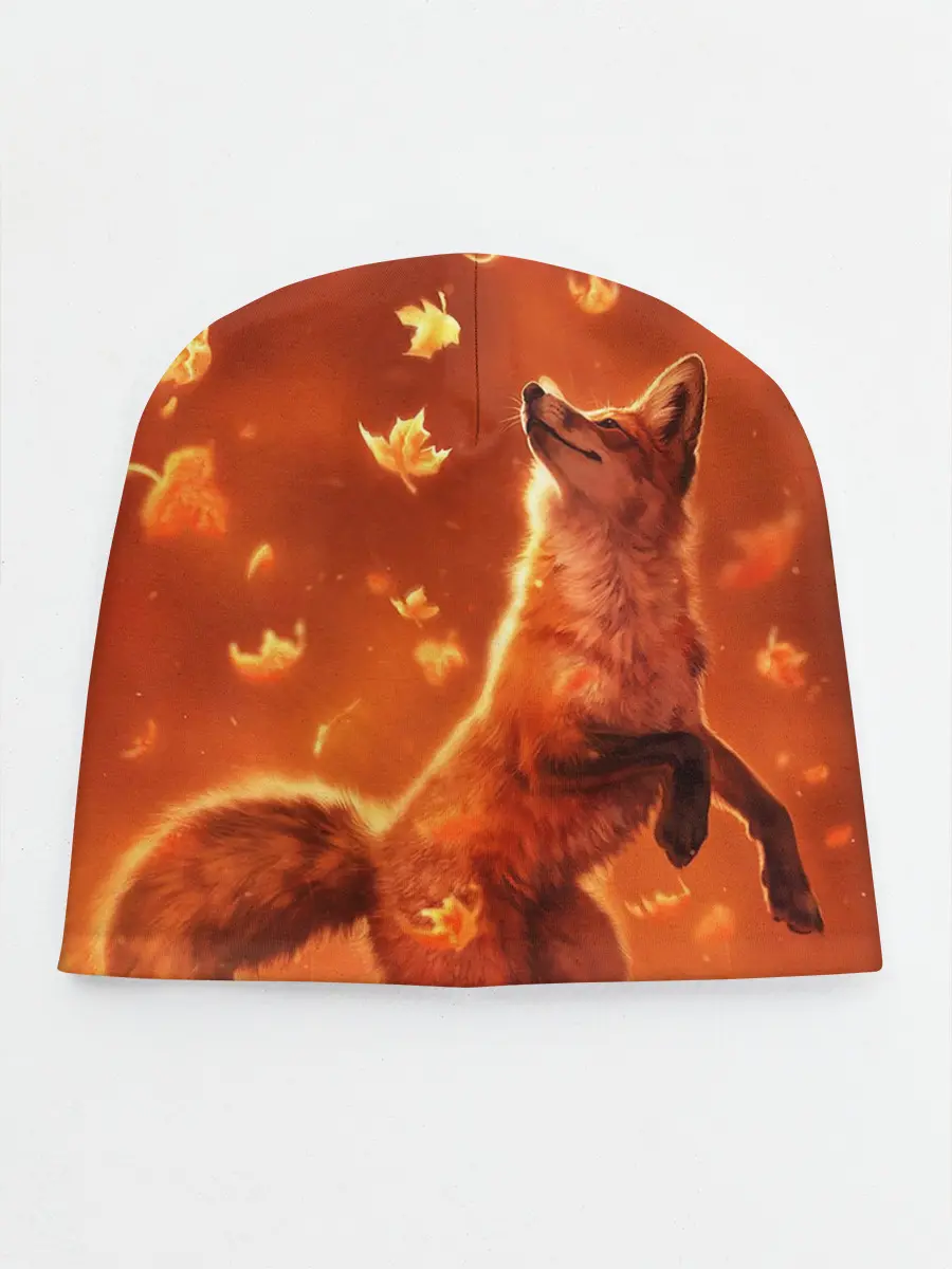 Детская шапка / Лисенок