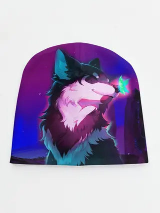 Детская шапка / Сказочный волк