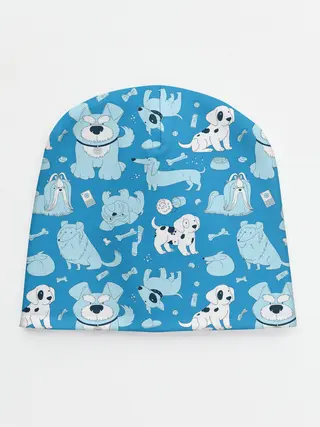 Детская шапка / Собачки