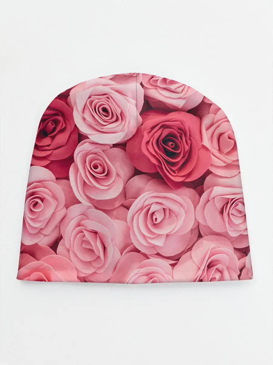 Детская шапка / Розовые Розы