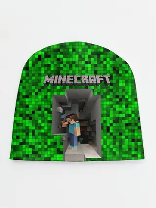 Детская шапка / Minecraft