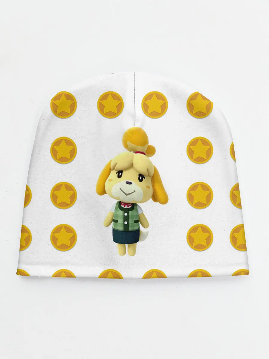 Детская шапка / Animal crossing - Isabelle