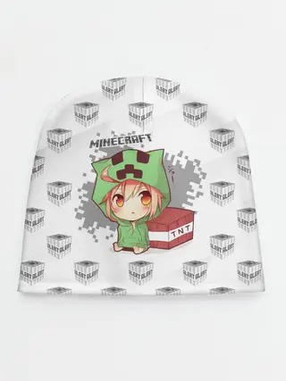 Детская шапка / Minecraft