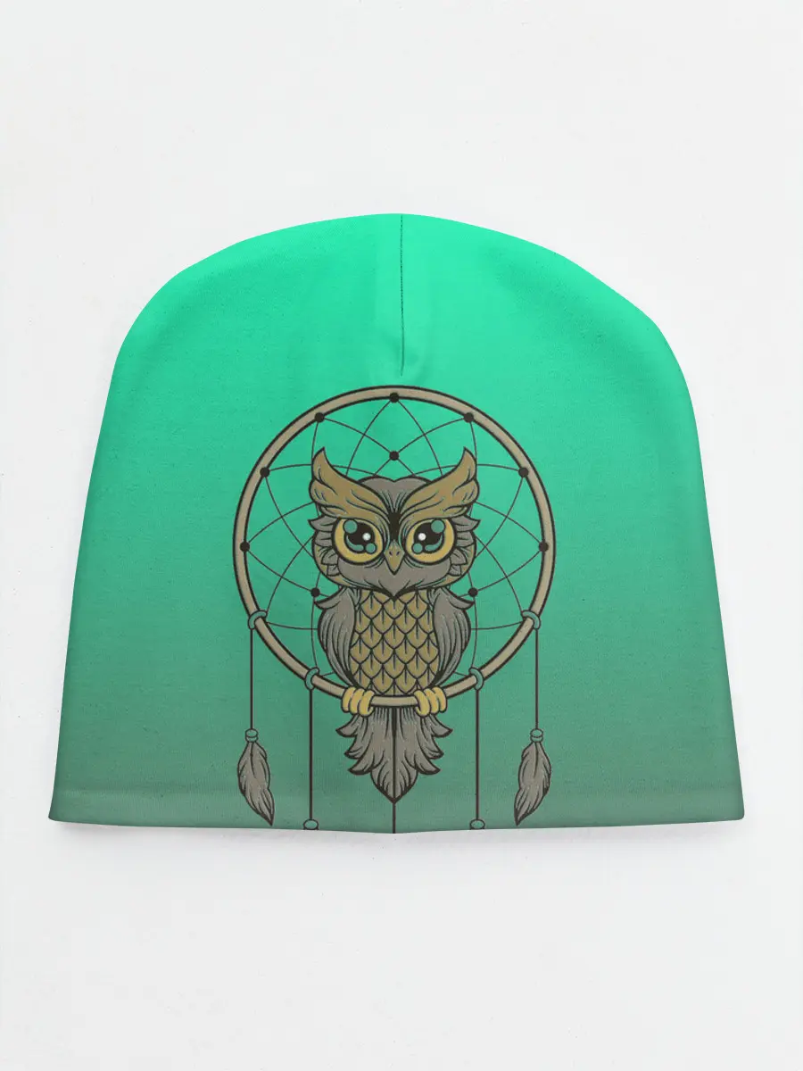 Детская шапка / сова ловец снов