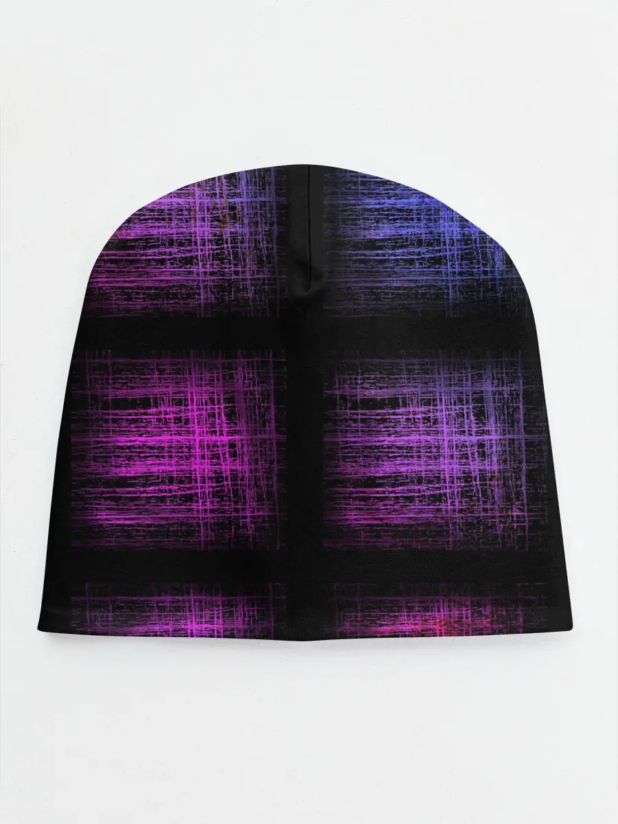 Детская шапка / Неоновая абстракция