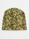 Детская шапка / Золотой камуфляж из роз