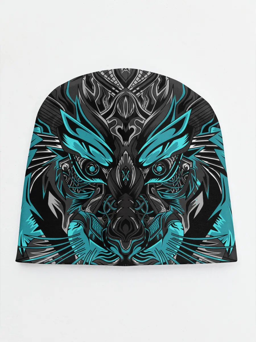 Детская шапка / Абстракция тигр