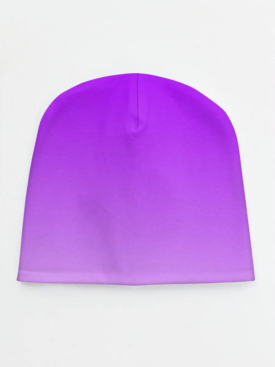 Детская шапка / Фиолетовый космос