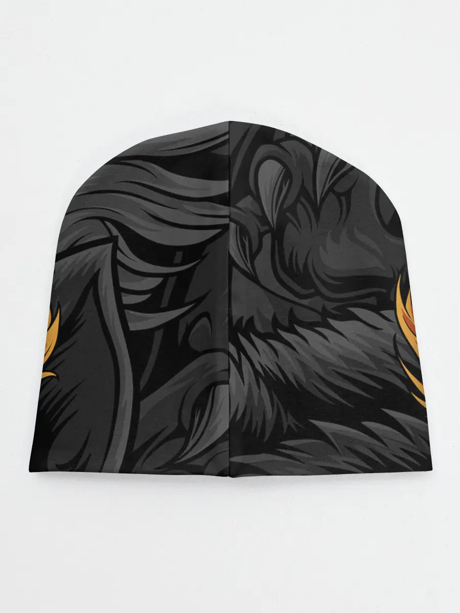 Детская шапка / Волк и дракон