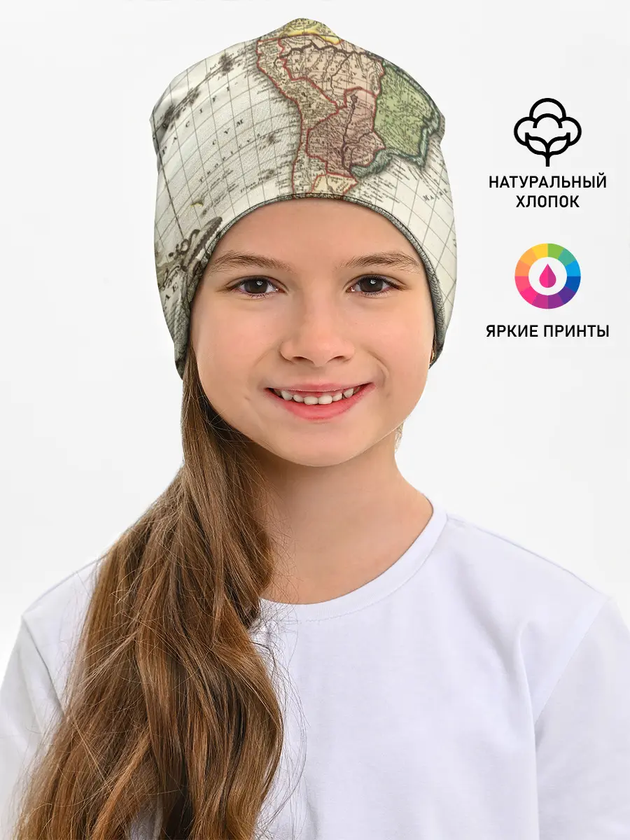 Детская шапка / ВИНТАЖНАЯ КАРТА