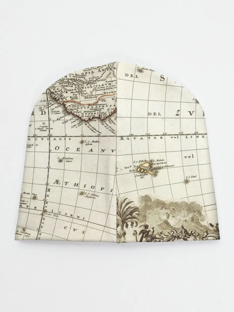 Детская шапка / ВИНТАЖНАЯ КАРТА