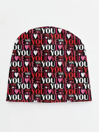 Детская шапка / Люблю Тебя!