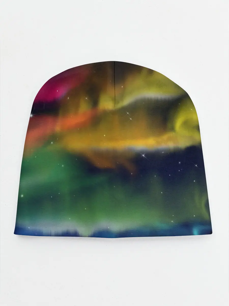 Детская шапка / Северное сияние