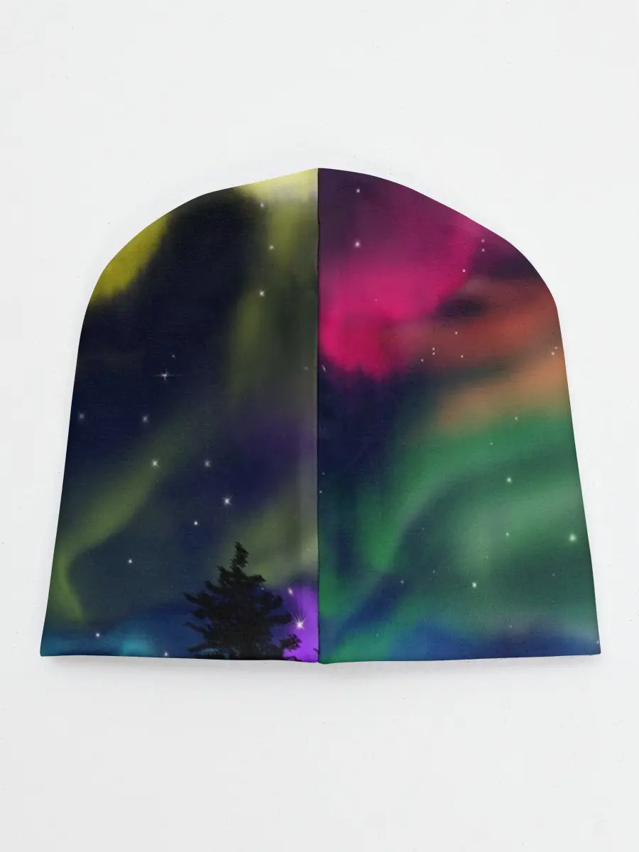 Детская шапка / Северное сияние