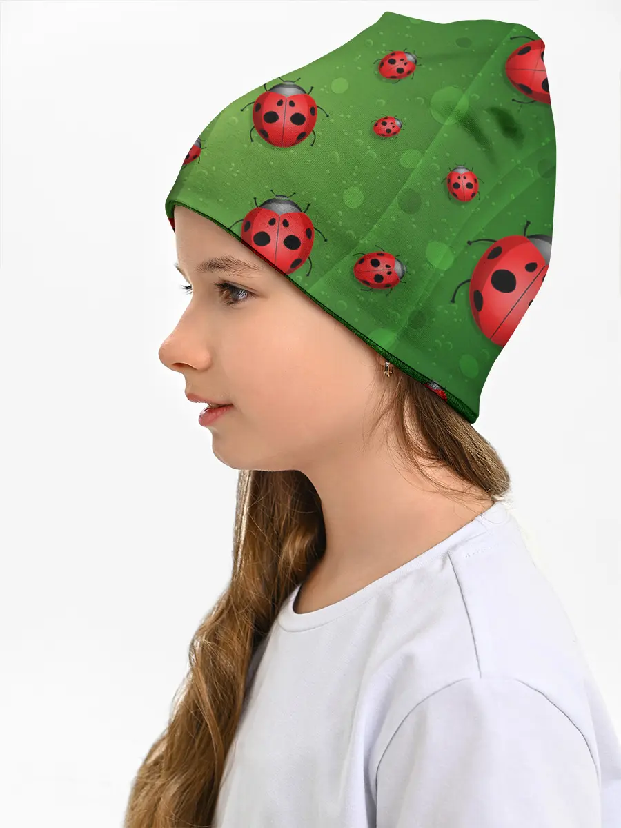 Детская шапка / БОЖЬИ КОРОВКИ