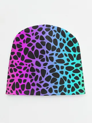 Детская шапка / Неоновый градиент