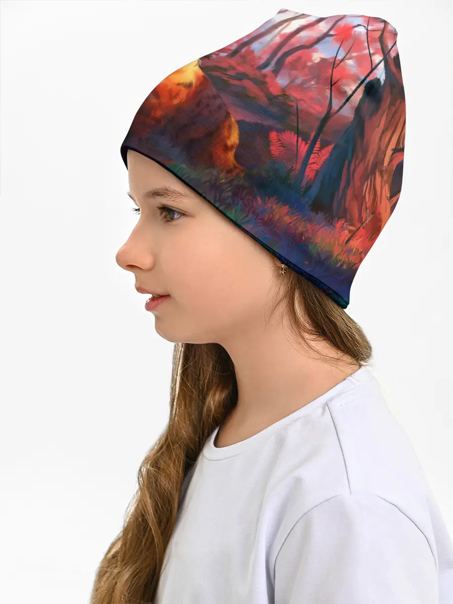 Детская шапка / Рыжая лиса