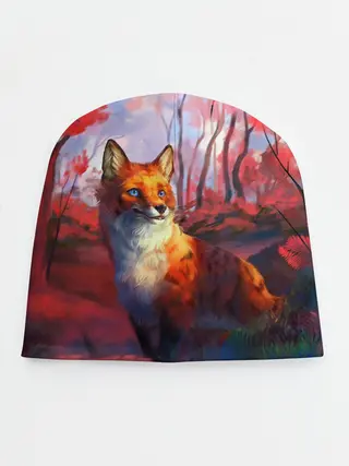 Детская шапка / Рыжая лиса