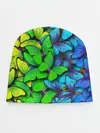 Детская шапка / Радужные бабочки