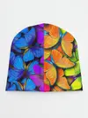 Детская шапка / Радужные бабочки