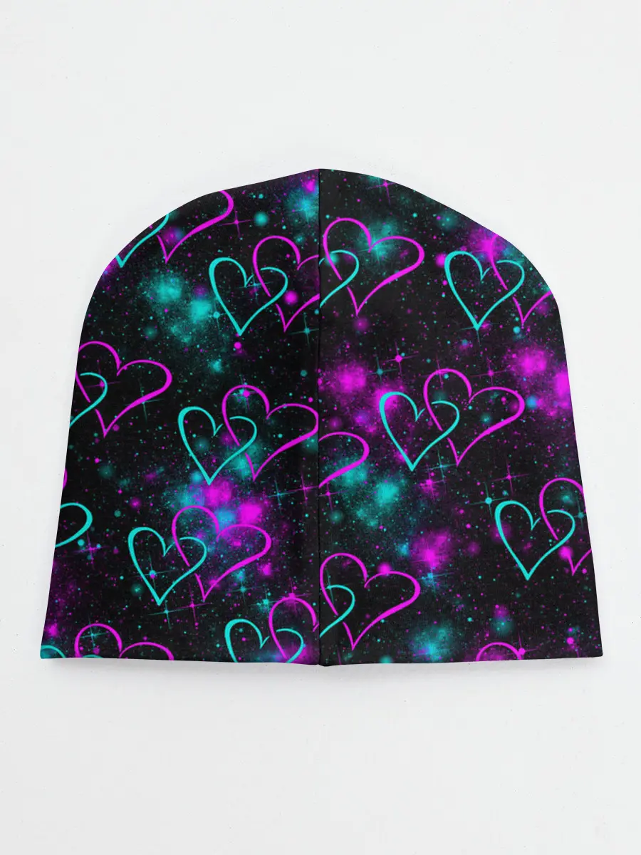 Детская шапка / Сердечки