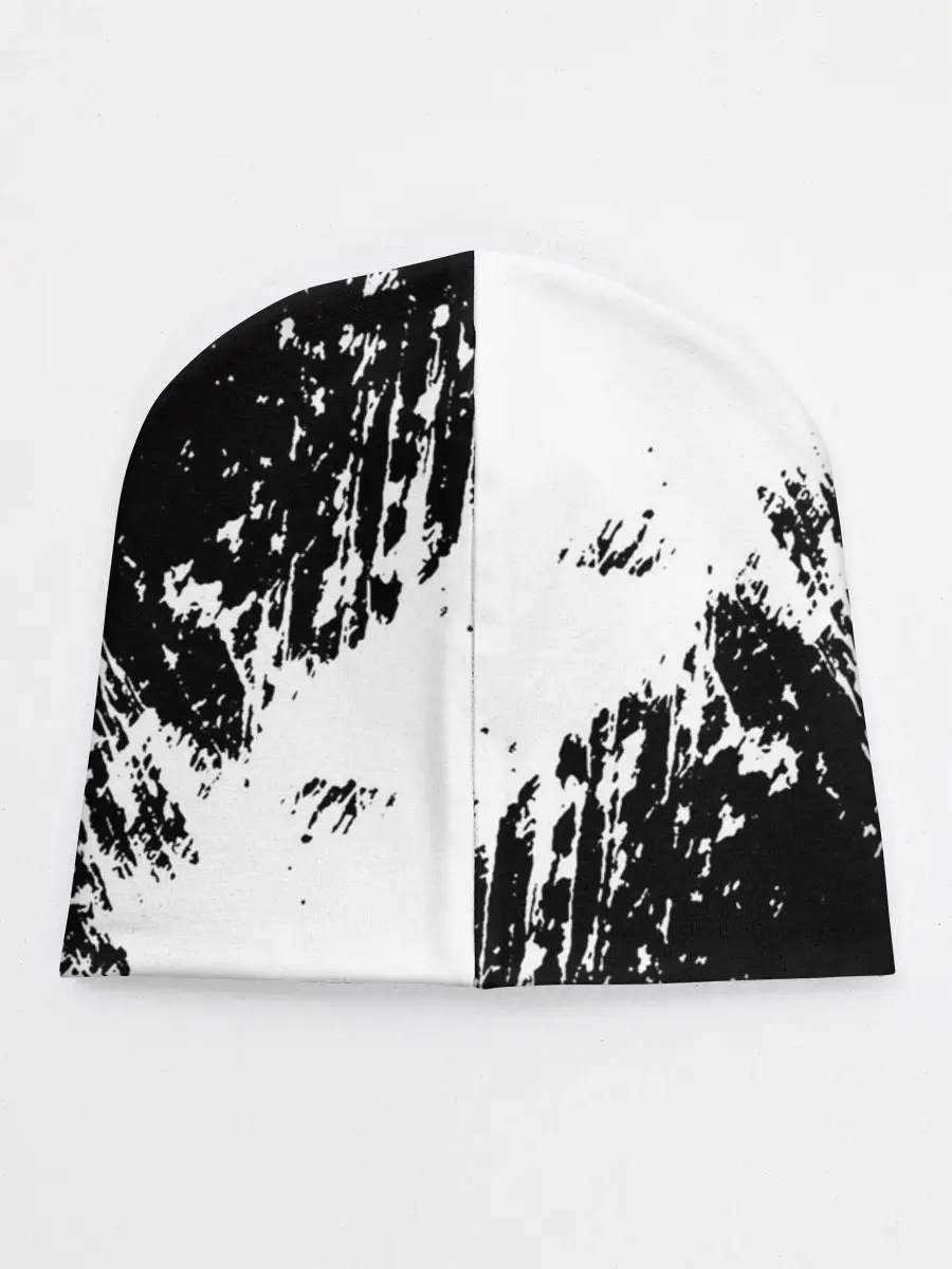 Детская шапка / Черный Клевер затертый фон