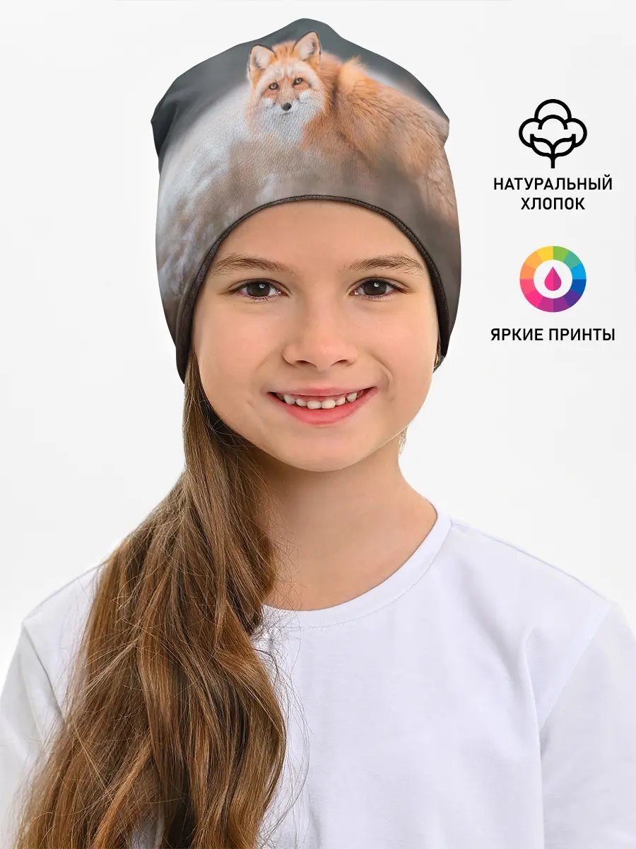 Детская шапка / Лиса
