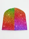 Детская шапка / Блестки радуги
