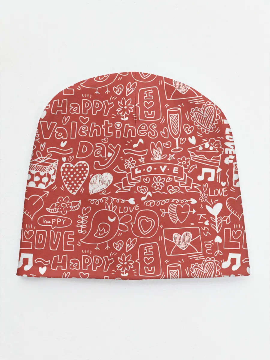 Детская шапка / Happy Valentines Day