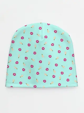 Детская шапка / ПОНЧИК И МОРОЖЕНКА