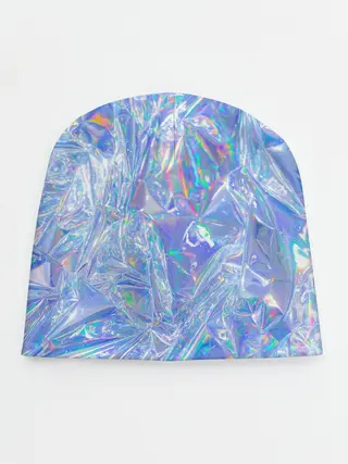 Детская шапка / 3d ice glitch