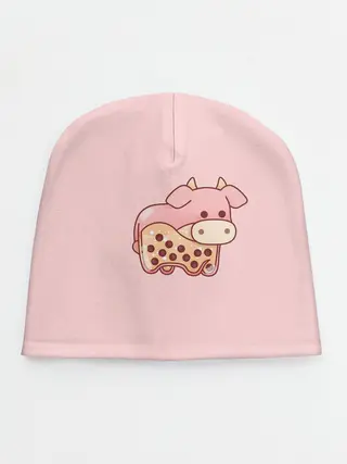 Детская шапка / Стеклянная свинка