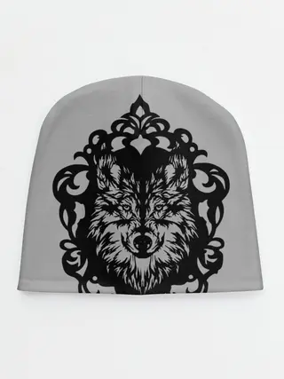 Детская шапка / Благородный серый волк