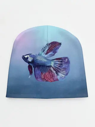 Детская шапка / Рыбка