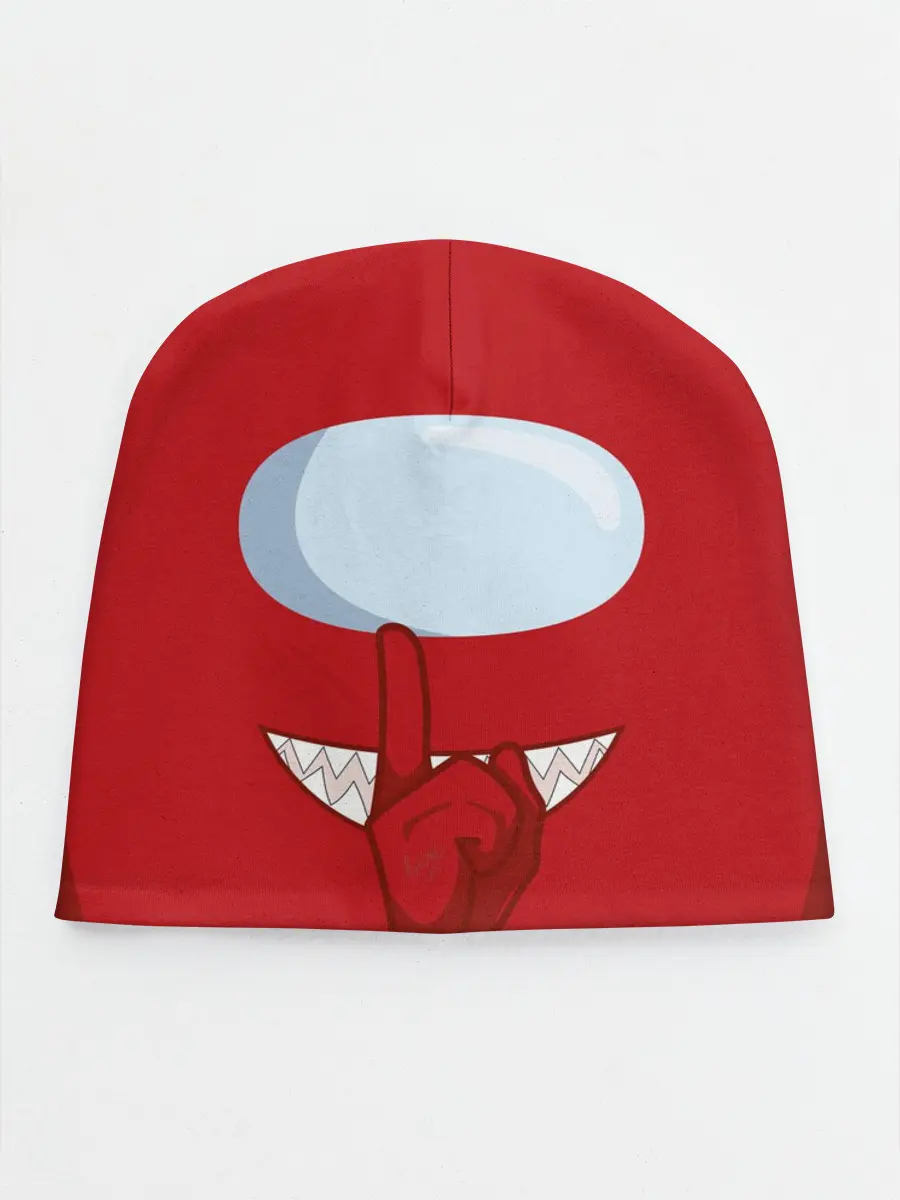 Детская шапка / AMONG US | RED IMPOSTOR
