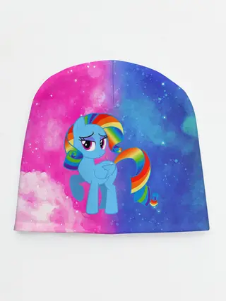 Детская шапка / Радуга Дэш