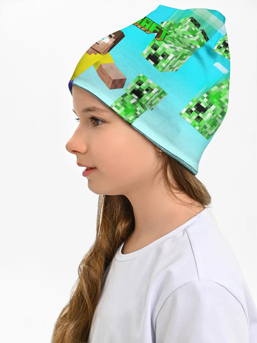 Детская шапка / Minecraft