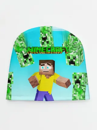 Детская шапка / Minecraft