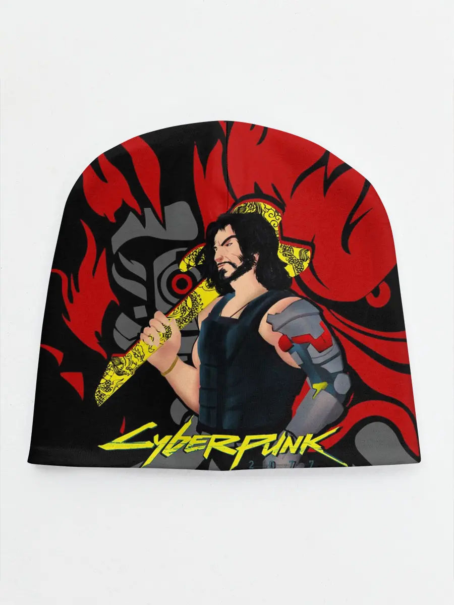 Детская шапка / CyberPunk 2077 | SAMURAI KEANU