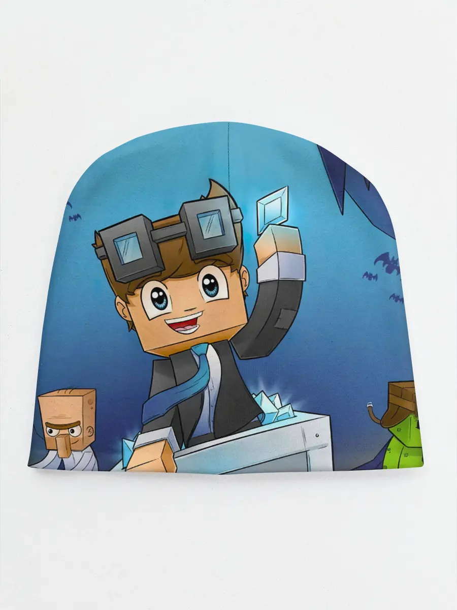 Детская шапка / Minecraft