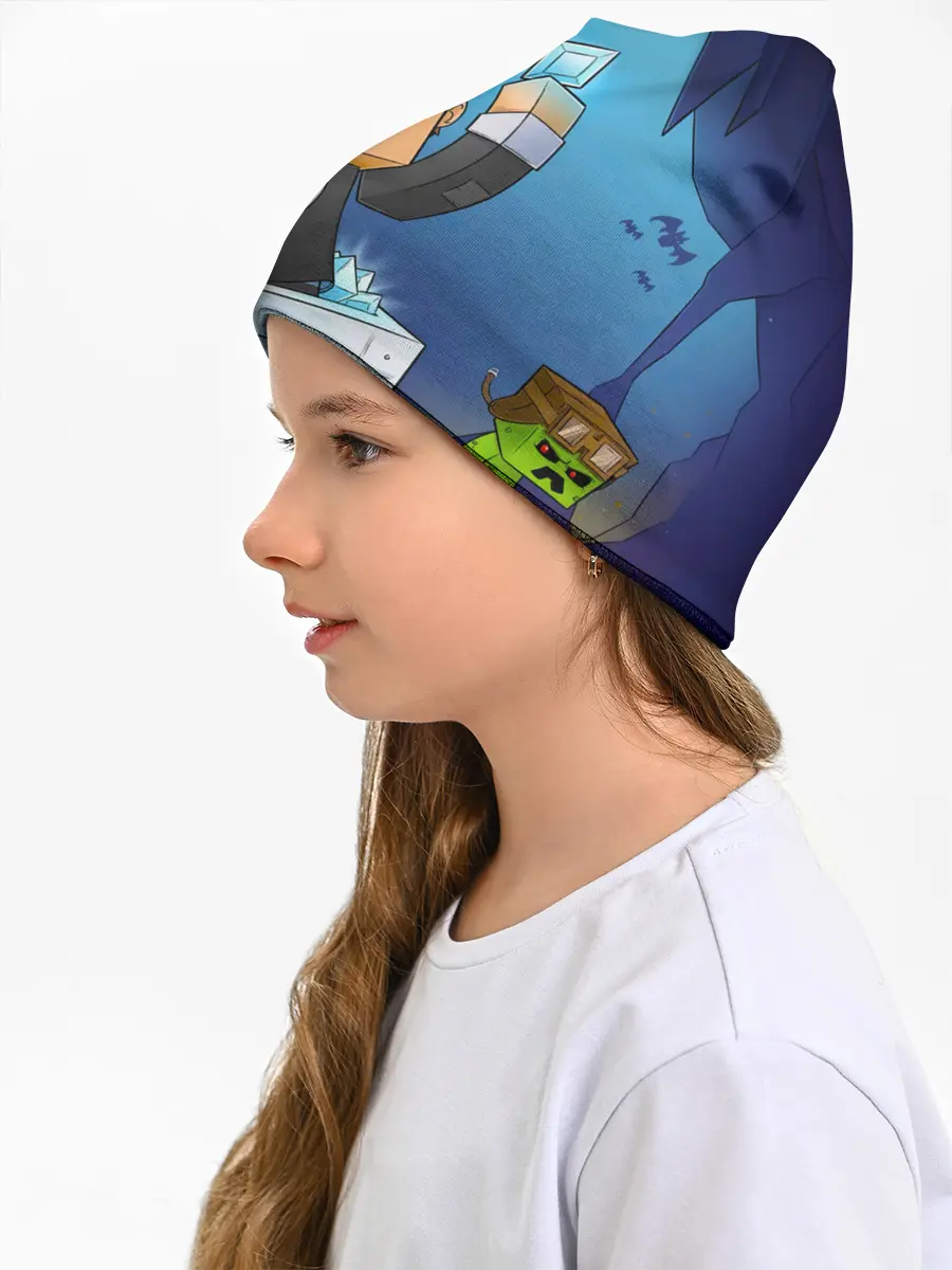 Детская шапка / Minecraft