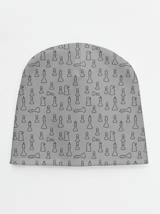 Детская шапка / шахматы