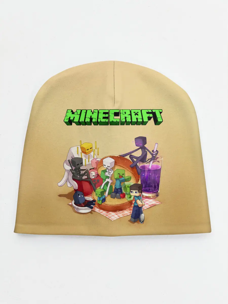 Детская шапка / Minecraft