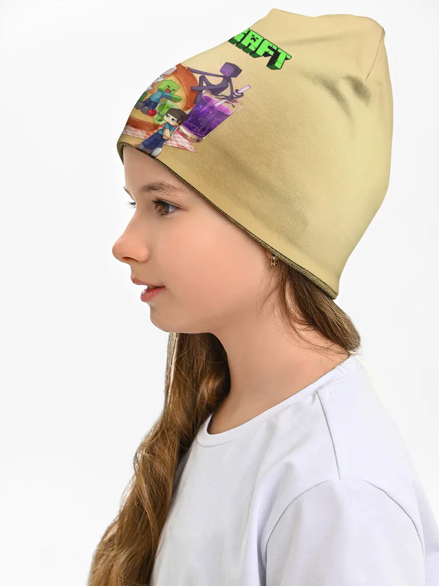 Детская шапка / Minecraft