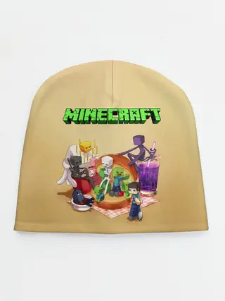 Детская шапка / Minecraft