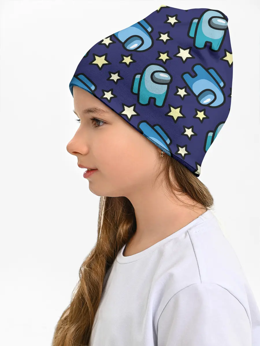 Детская шапка / Among Us | Звёзды