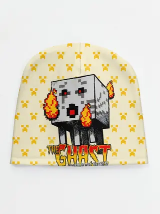 Детская шапка / Minecraft THE GHAST