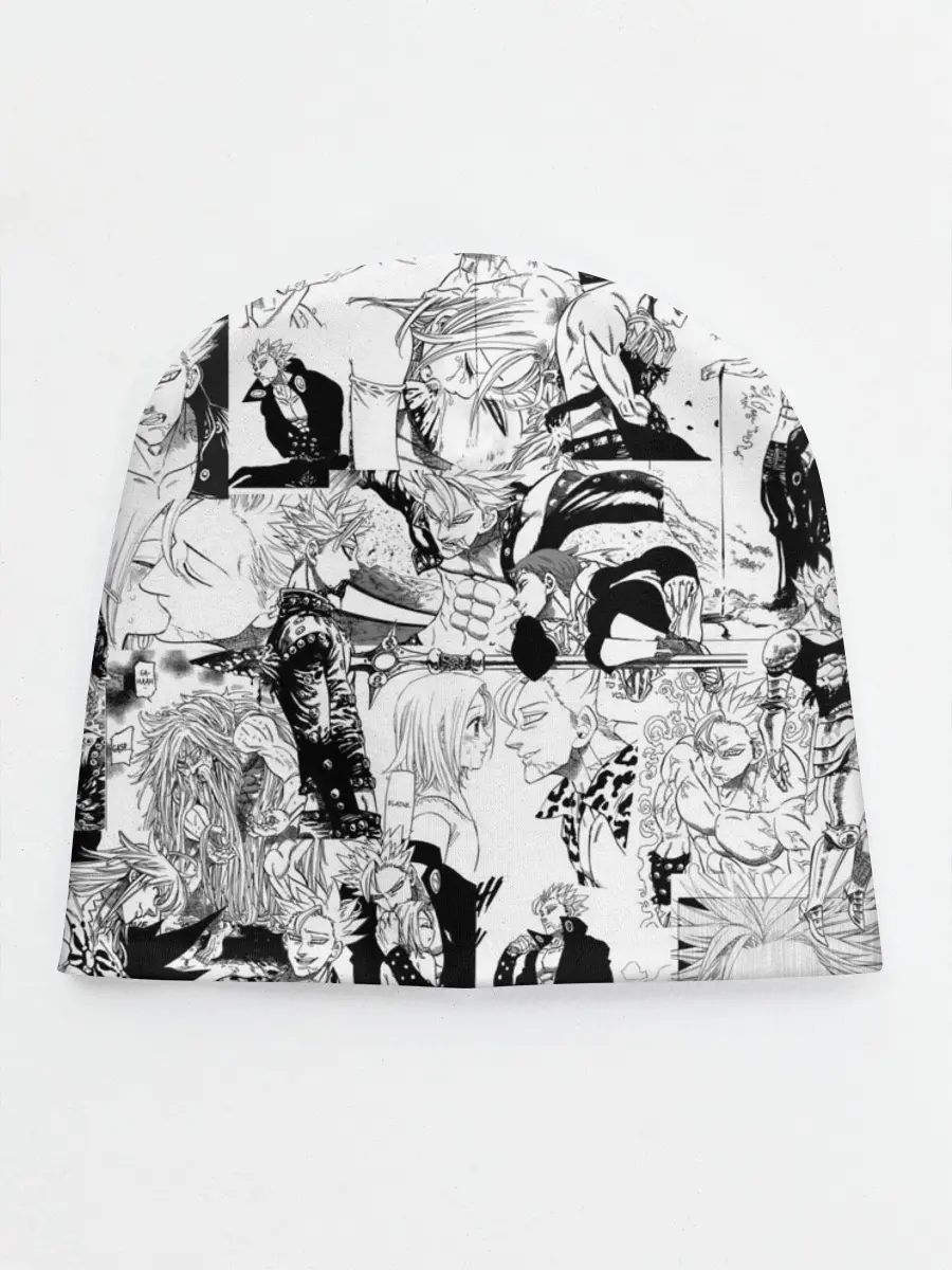 Детская шапка / 7 СМЕРТНЫХ ГРЕХОВ. Манга-паттерн