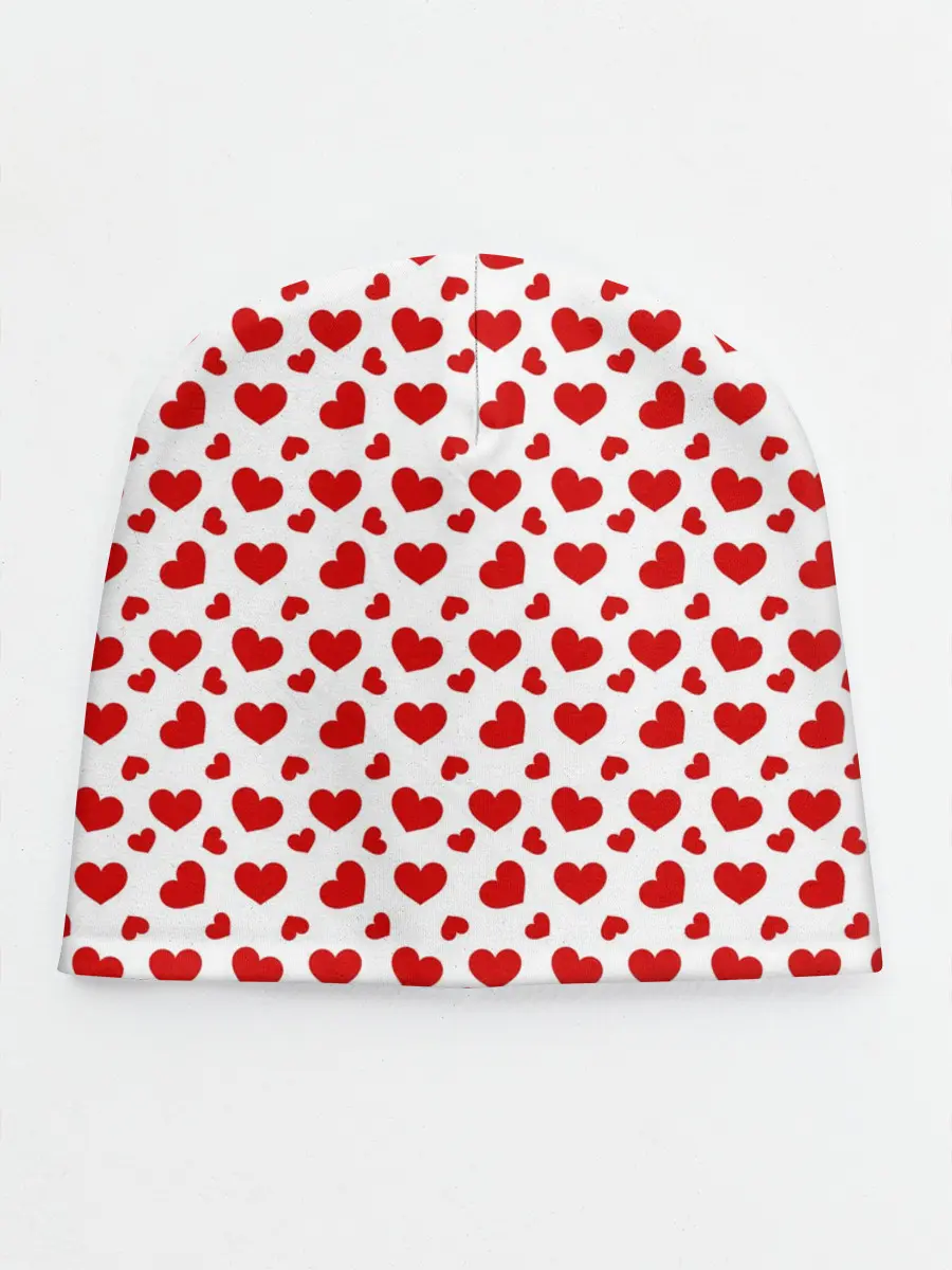 Детская шапка / Сердечки