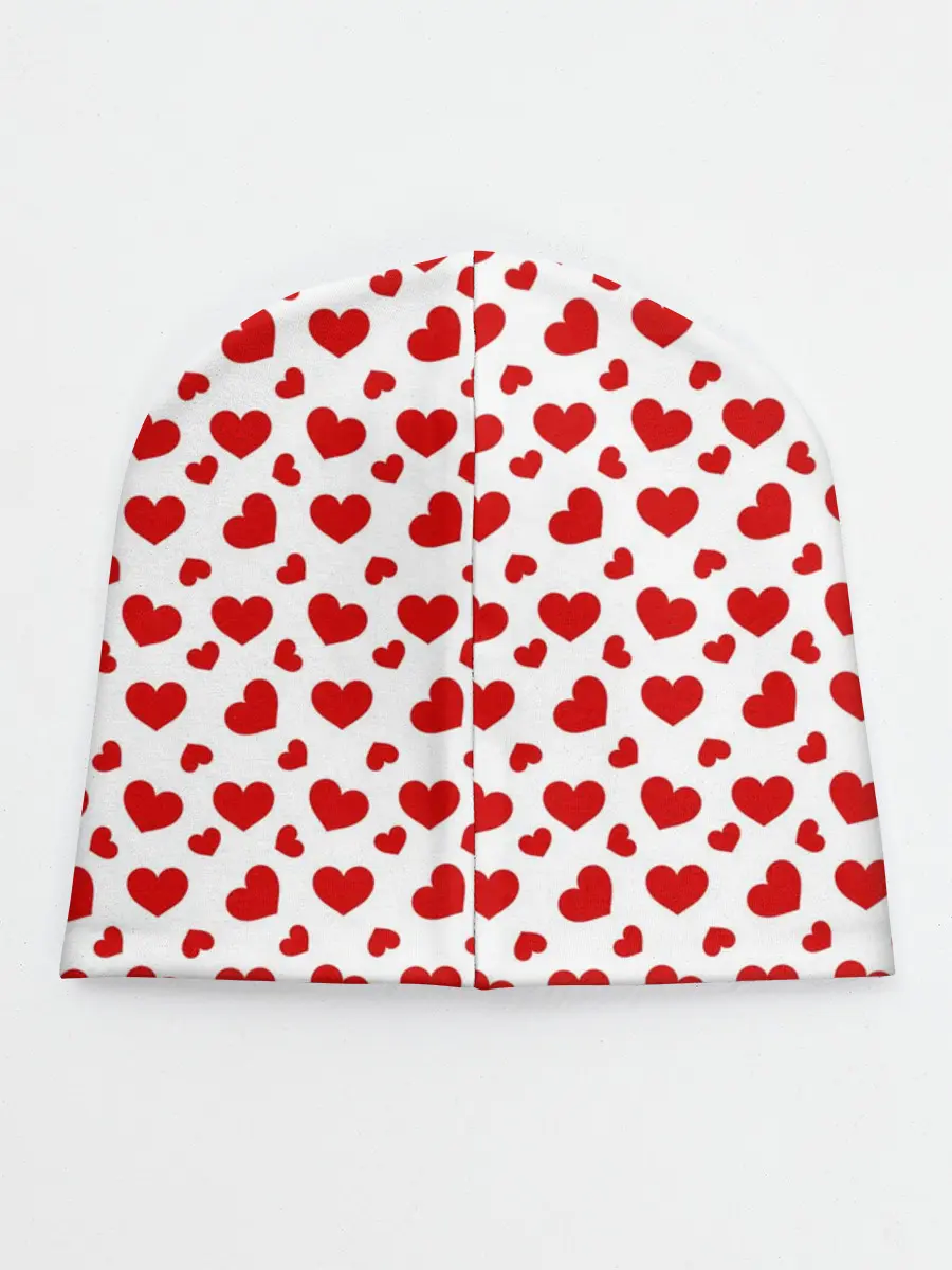 Детская шапка / Сердечки